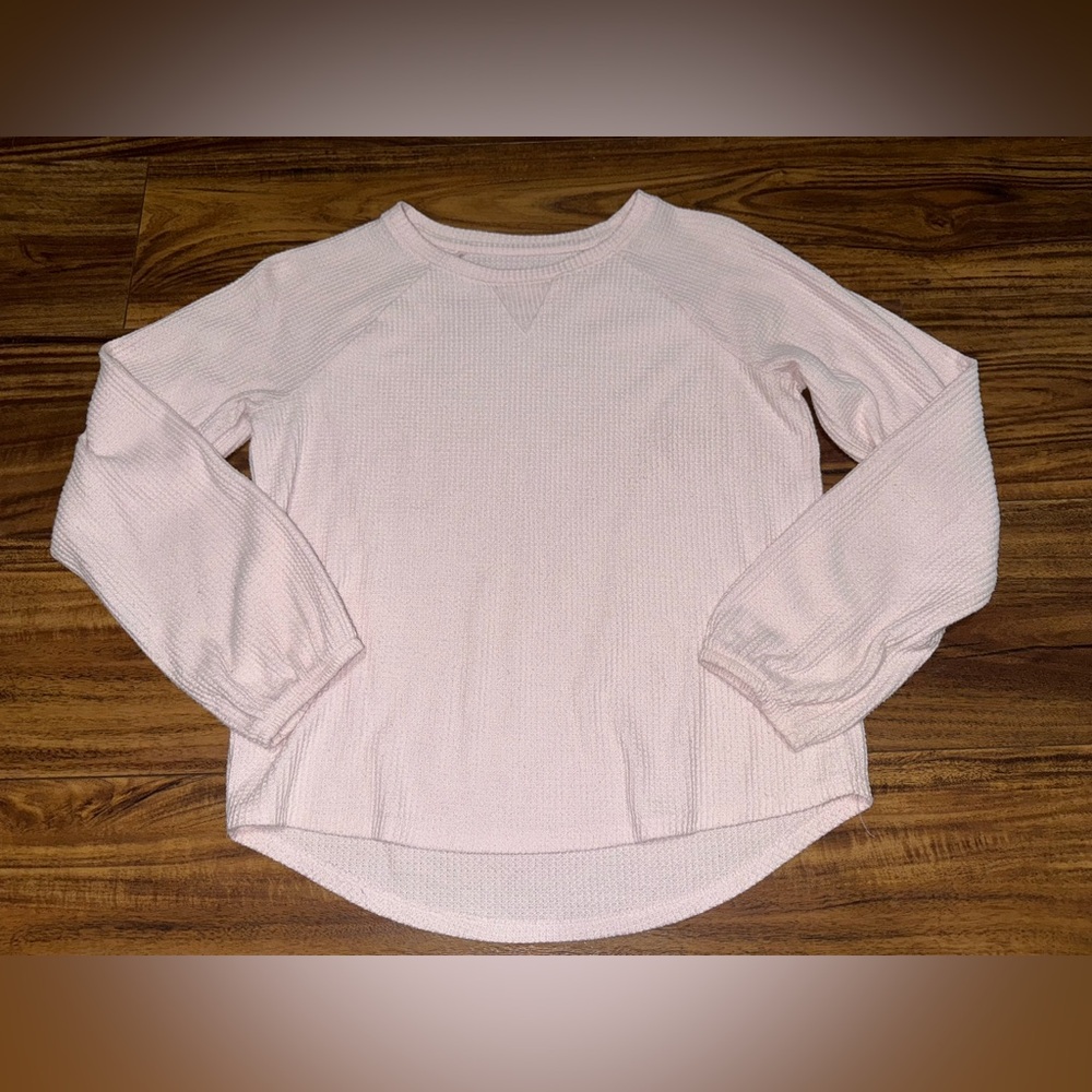 Girls Pink Long Sleeve Shirt Size XL NWOT